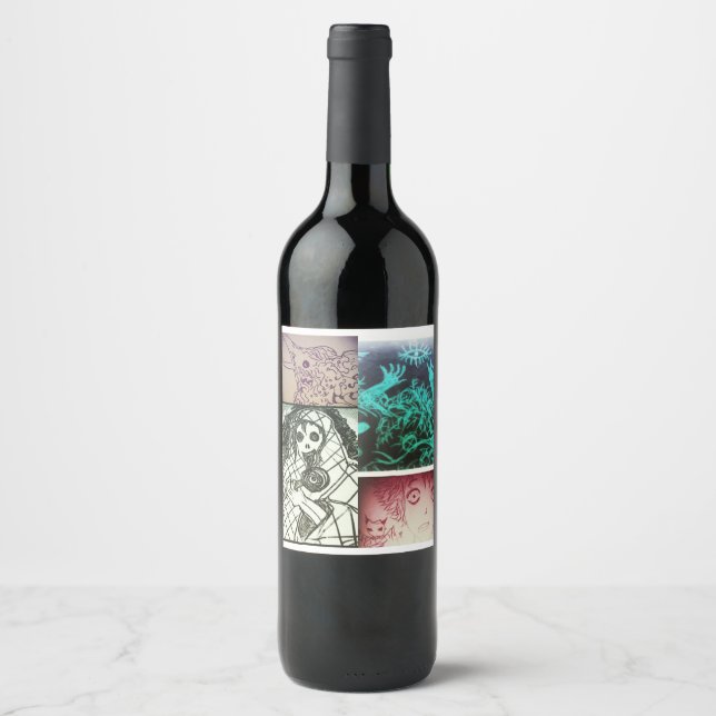 yaei mystery creation wine label (Front)