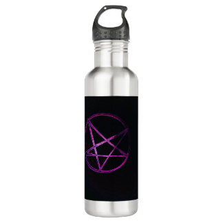 yaei purple pentagram 710 ml water bottle
