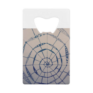 yaei spiderwebs art credit card bottle opener