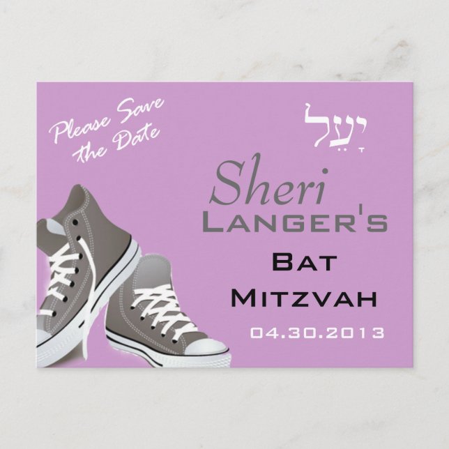 Yael Sneakers Postcard (Front)