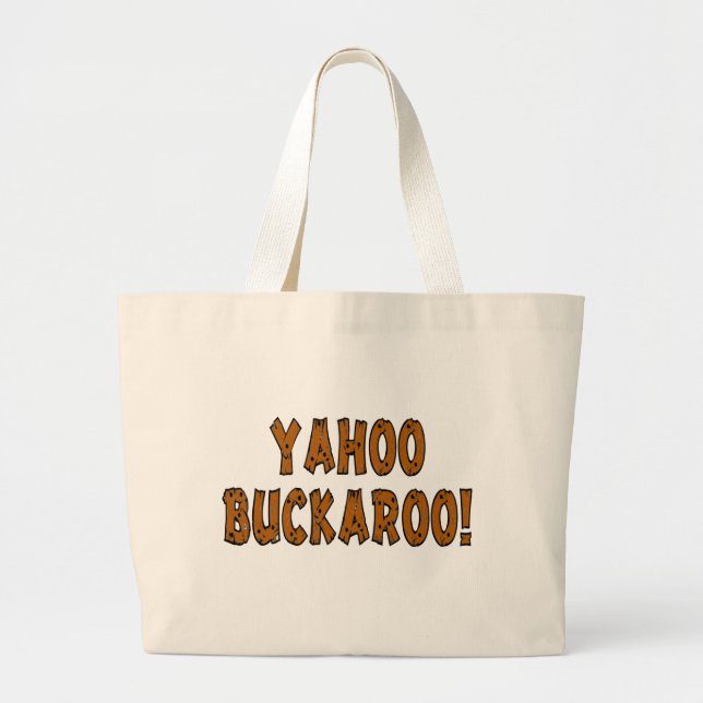 Yahoo Buckaroo Tote Bag (Front)