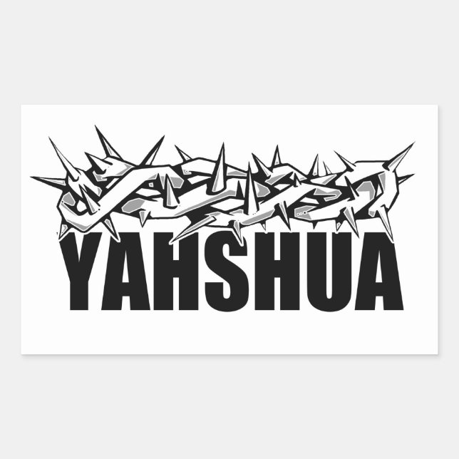 Yahshua Sticker (Front)