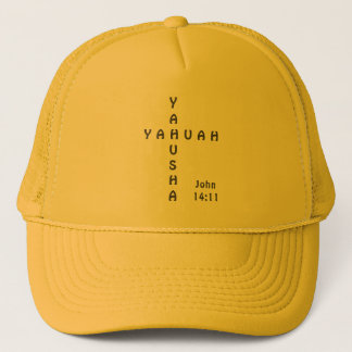 Yahuah Yahusha cap