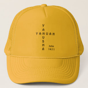 Yahuah Yahusha casquette