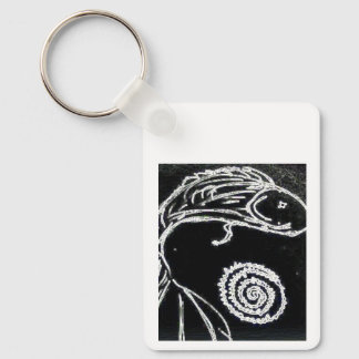 yaie betta fish keychain