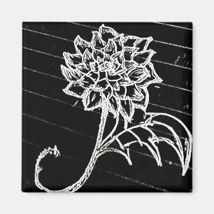 yaie black roses flower goth emo magnet