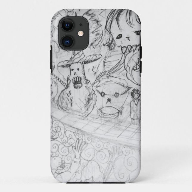 yaie monster manga anime Case-Mate iPhone case (Back)