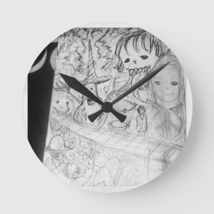 yaie monster manga anime round clock