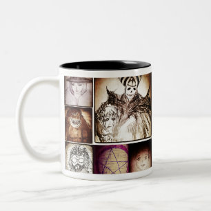 yaie mystery 2 Two-Tone coffee mug