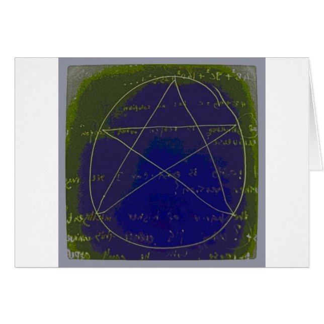 yaie pentagramme cercle magique foncé (Devant horizontal)