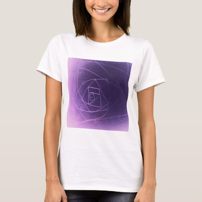 Yaie purple spiritual colour T-Shirt (Front)