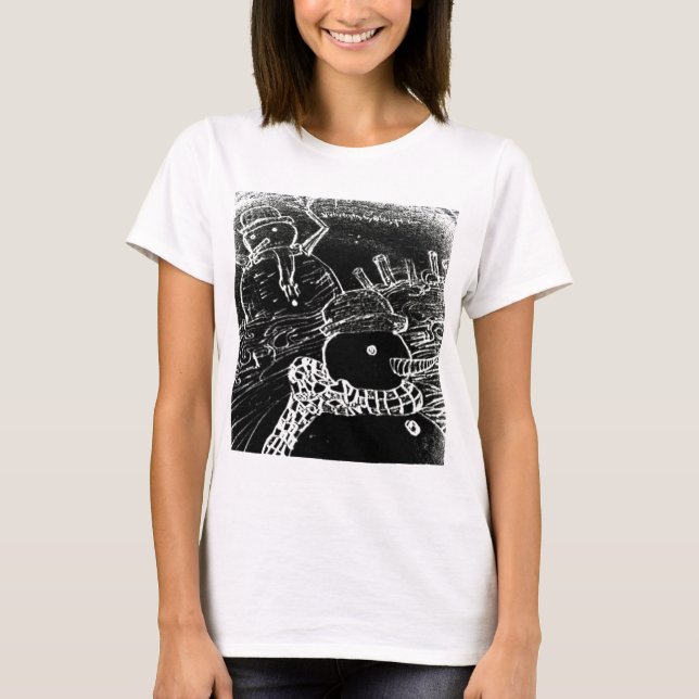 yaie  snow  guardian T-Shirt (Front)