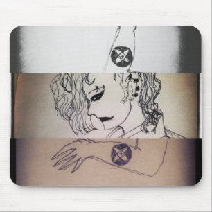 yaie symbol to change this world manga anime mouse pad