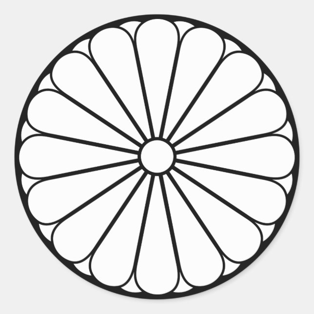 Yajurokku Classic Round Sticker (Front)