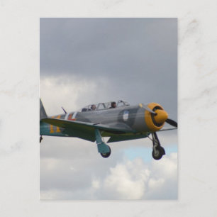 Yak 11 Fighter Trainer Postcard