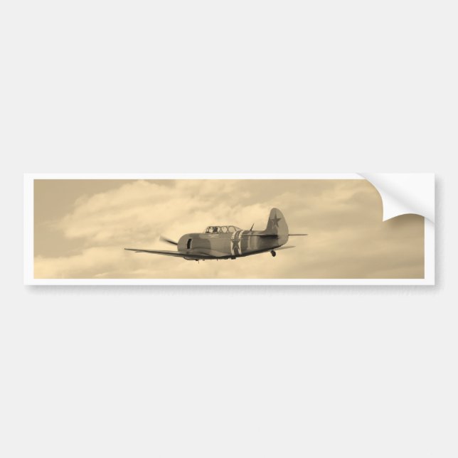 Yak 11 In Flight Bumper Sticker (Front)