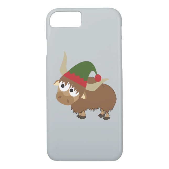 Yak Christmas Elf Case-Mate iPhone Case (Back)