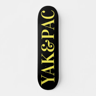 YAK & PAK Skateboard, 7¾" Deck Skateboard