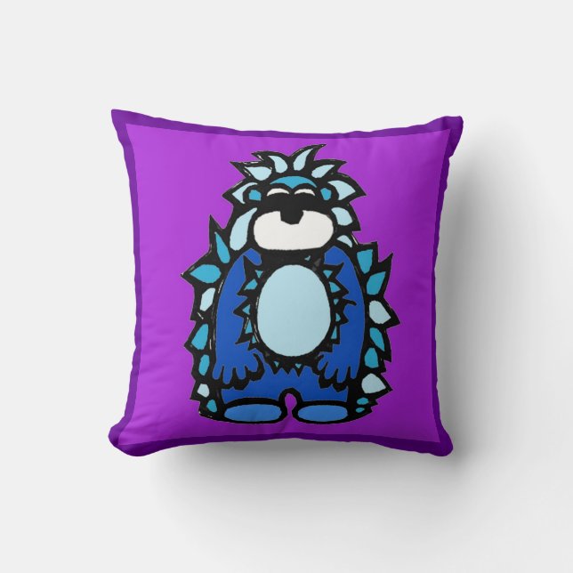 yak & yeti pillow (Front)