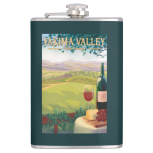 Yakima Valley, WashingtonWine Country Hip Flask