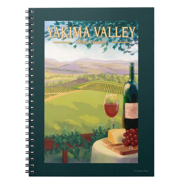 Yakima Valley, WashingtonWine Country Notebook (Front)