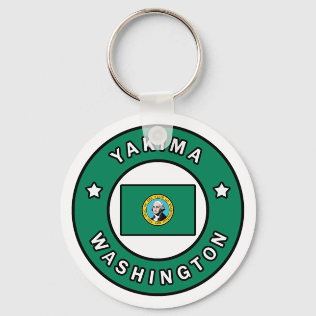 Yakima Washington Keychain (Front)