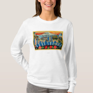Yakima, Washington - Large Letter Scenes 2 T-Shirt