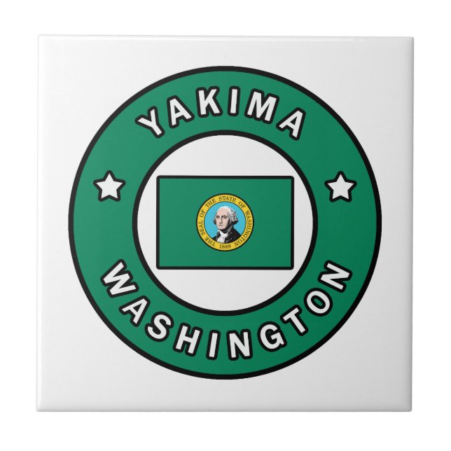 Yakima Washington Tile (Front)