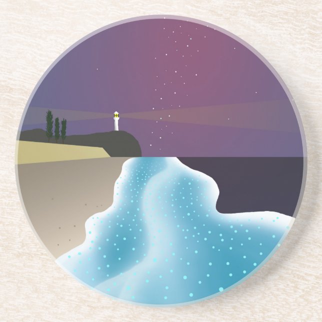 Yakkoumushi (emerald green version) coaster (Front)