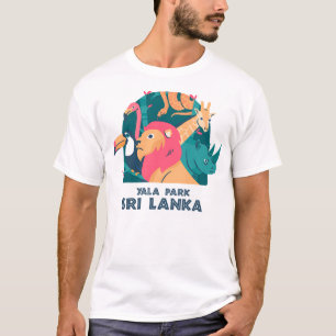 Yala Park, Sri Lanka Safari National Park Animal R T-Shirt