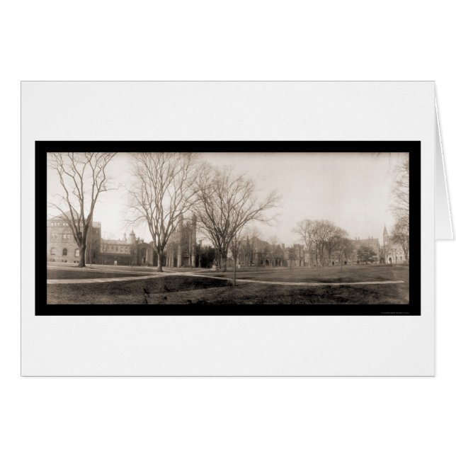 Yale Campus Birdseye Photo 1902 (Front Horizontal)