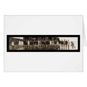 Yale Crew Team & Subs Huge Photo 1910