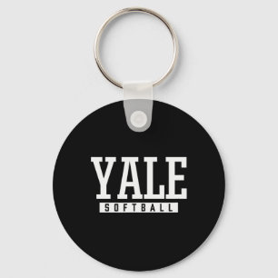 Yale High School Softll  Keychain
