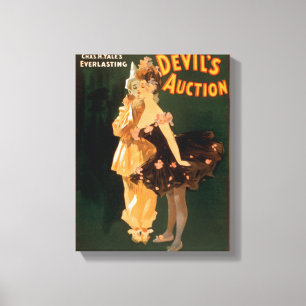 Yale's Everlasting Devil's Auction Play Canvas Print