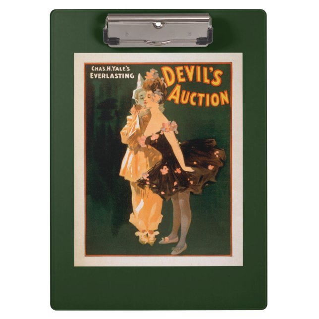 Yale's Everlasting Devil's Auction Play Clipboard (Front)