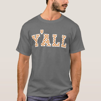 Y'ALL Collegiate Collection Chequerboard T-Shirt