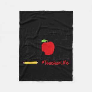 Y'all Gonna Make Me Lose My Mind Up Here Teacher M Fleece Blanket