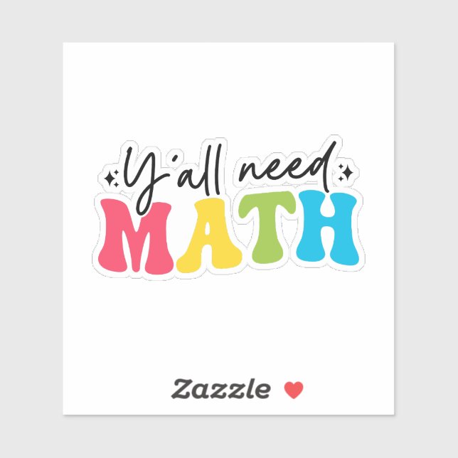 Y'all Need Math (Sheet)
