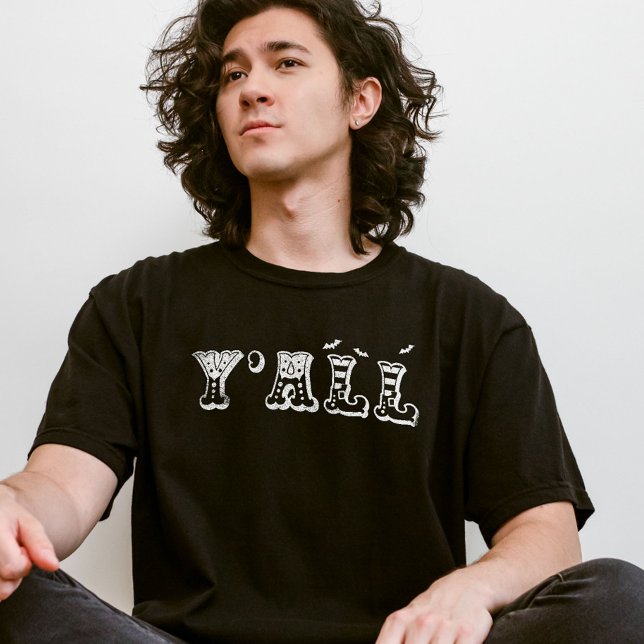 Y'all Western Halloween with Elf or Witch Shoes T-Shirt (Creator Uploaded)