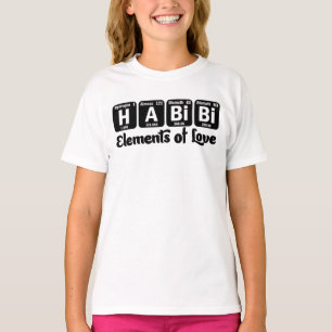 Yalla Habibi Funny Arabic Lebanese Word Love T-Shirt