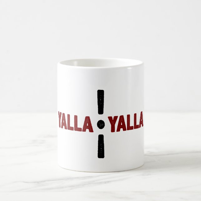 Yalla Yalla Coffee Mug (Center)
