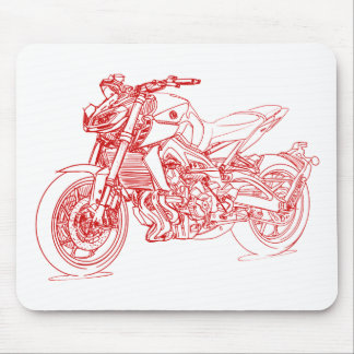 Yam FZ09 MT09 2017 Mouse Pad