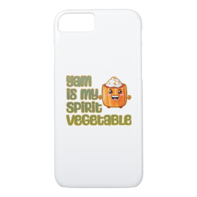 Yam Is My Spirit Vegetable Classic Case-Mate iPhone Case (Back)