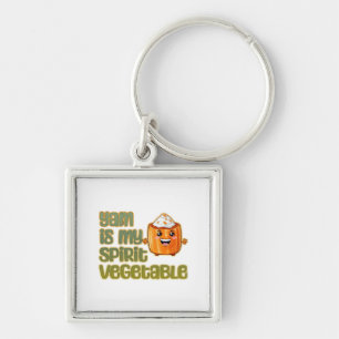 Yam Is My Spirit Vegetable Classic Keychain