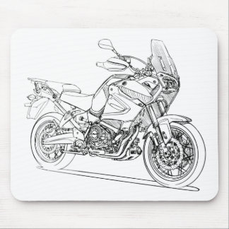 Yam Super Tenere 2012 Mouse Pad