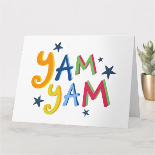 Yam Yam Black Country Quotes Card