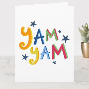 Yam Yam Black Country Quotes Card
