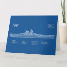 Yamato - Ship Blueprint Plans ABD