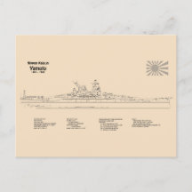 Yamato - Ship Blueprint Plans SD