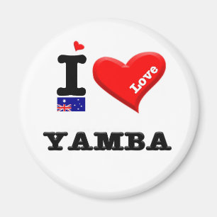YAMBA - I Love Magnet